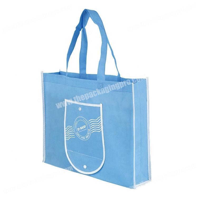 Eco friendly foldable non woven tote bag for shopping