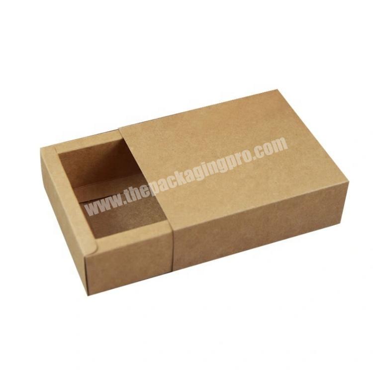Wholesale Eco-Friendly Folding Foldable Kraft Paper Gift Storage Packaging Boxes with Sleeve for Tea