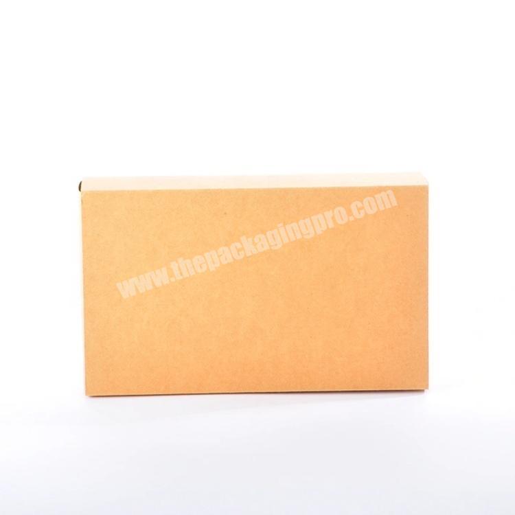 Factory Eco-Friendly Folding Foldable Kraft Paper Gift Storage Packaging Boxes with Sleeve for Tea