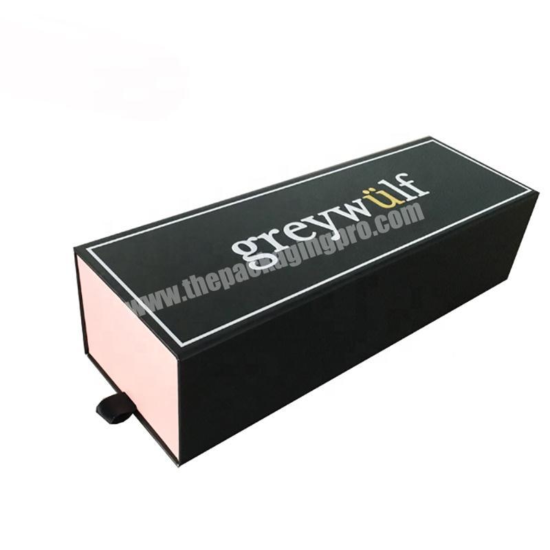 Eco-friendly Hardcover Paper Flapped Rigid Cardboard Gift Packaging Box