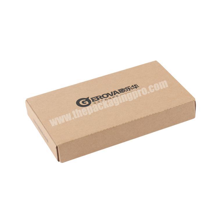 eco friendly kraft material phone case packaging box