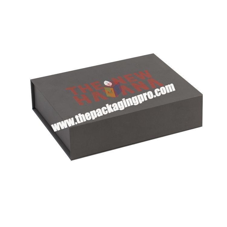 eco friendly kraft paper packaging boxes magnet closure