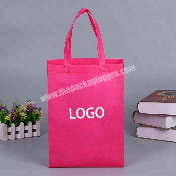 eco friendly non woven bag printed logo
