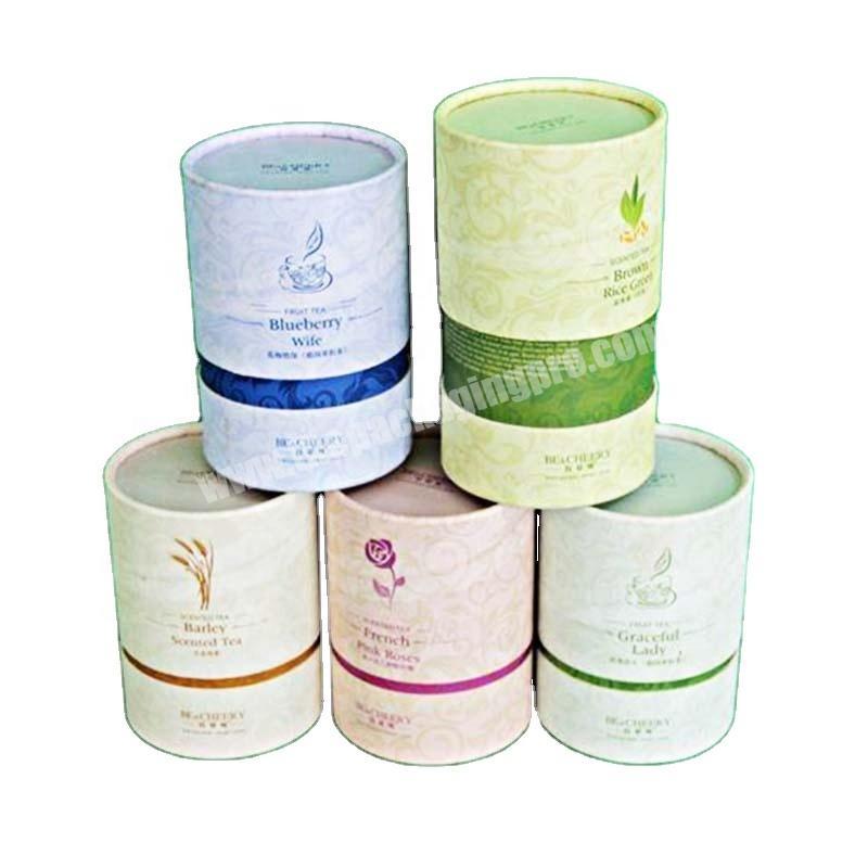 Eco-Friendly Paper Cosmetic Tube Packaging Containers For Cosmetics