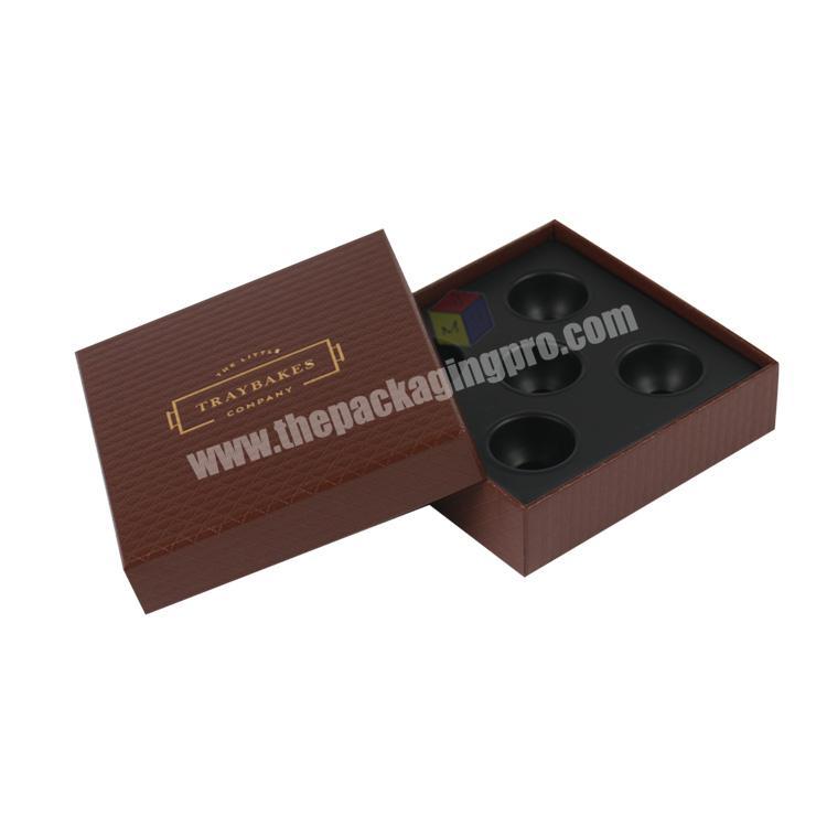 eco friendly paper packing custom chocolate praline box