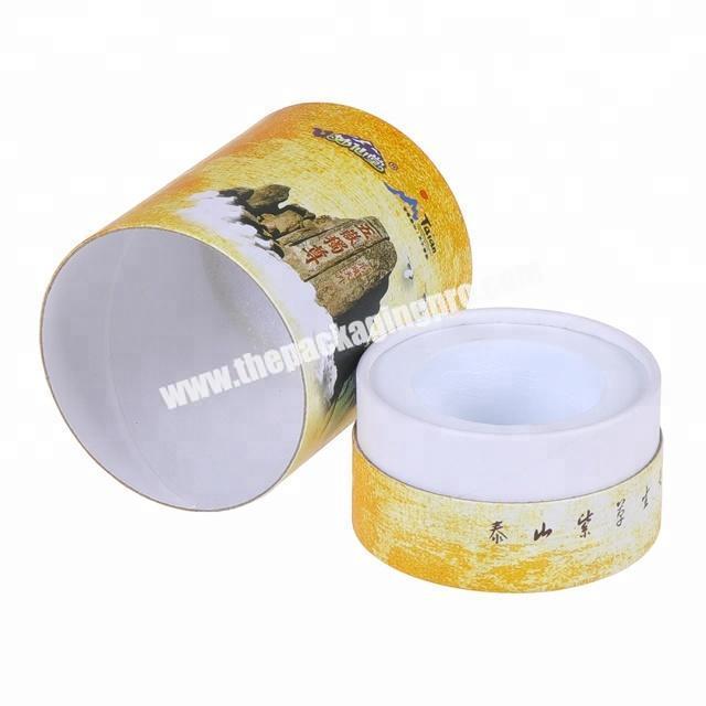 eco friendly paper round box packaging essential oil