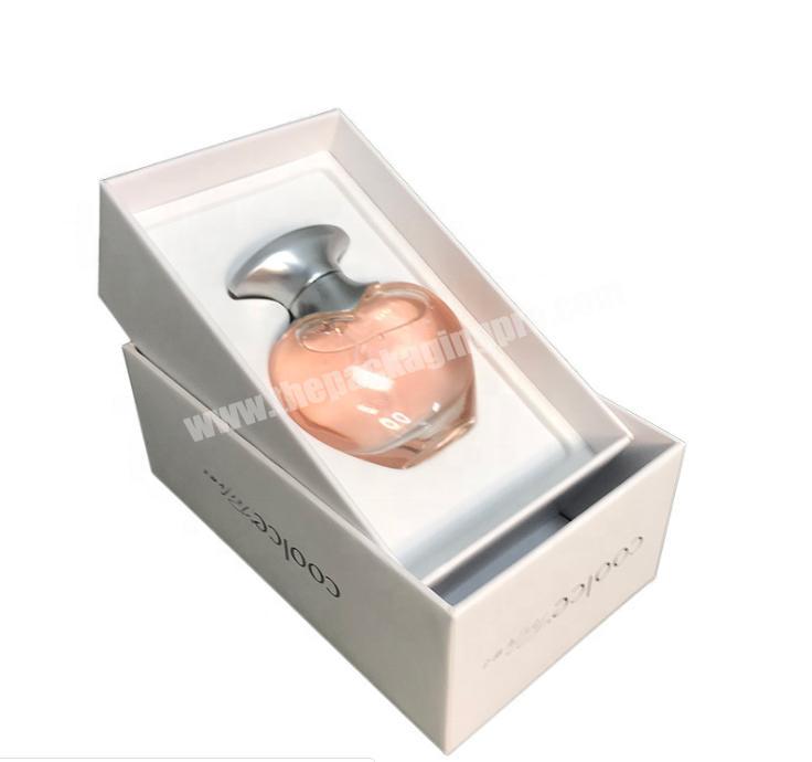 Eco-friendly Perfume Cardboard Box Boutique Gift Box With Plastic EVA Insert