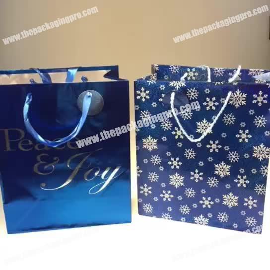 Eco-Friendly Promotional High Quality Different Type Paper Shopping bags