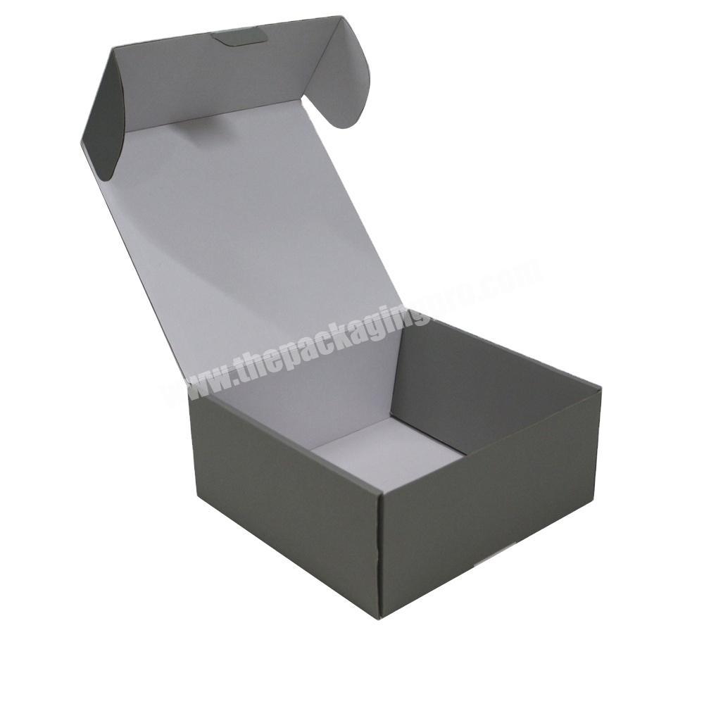 Eco Friendly Recyclable Corrugated Empty Personal Logo Custom Luxury Gift Box For Clothing Packaging