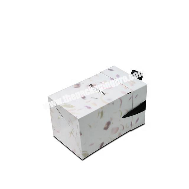 Eco-friendly recyclable luxury natural carton handmade cardboard soap packaging box