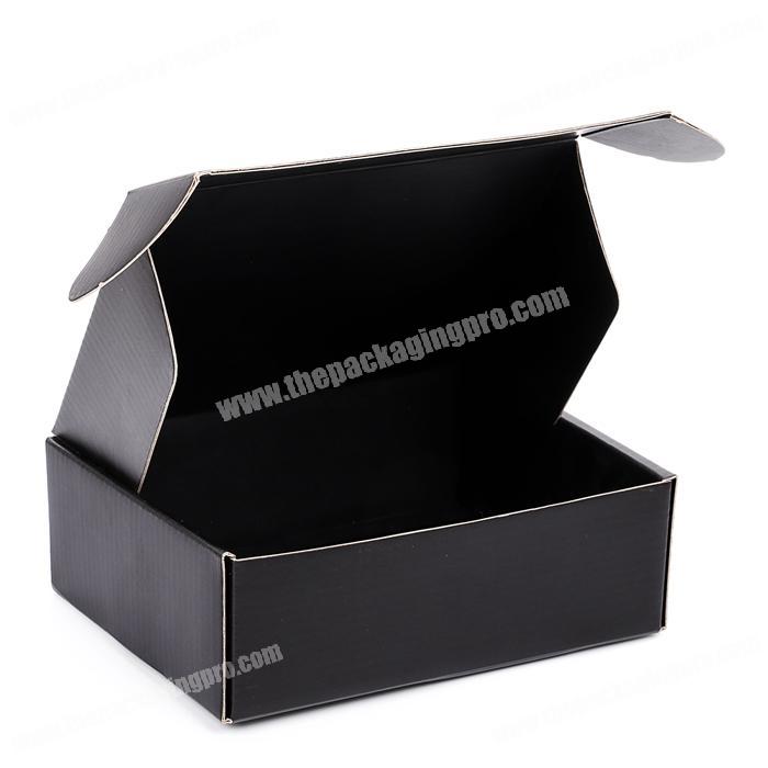 Eco Friendly Skincare Beauty Products Shipping Box Packaging Corrugated Cardboard Cosmetic Blank Mailer Box with foam insert