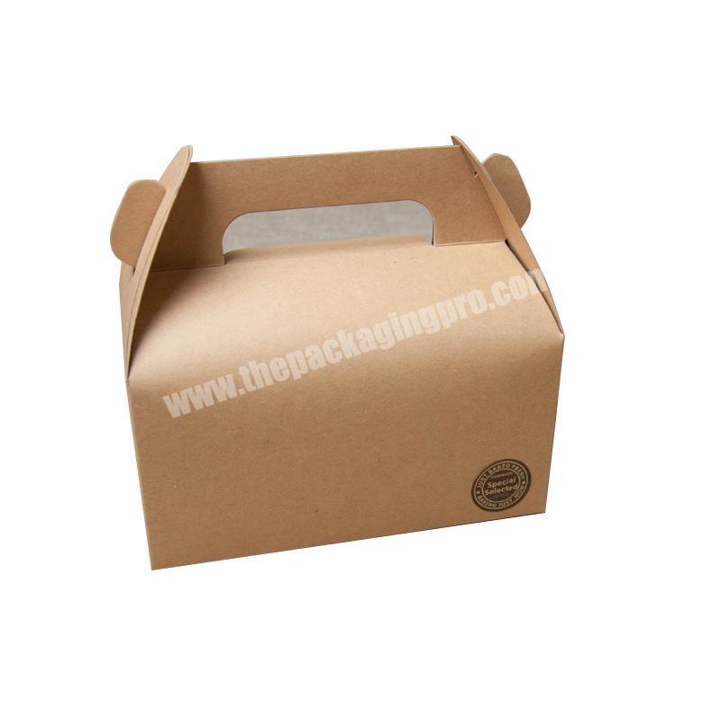 Eco-friendly universal cake box Macaron Custom Packing Box folding paper gift box