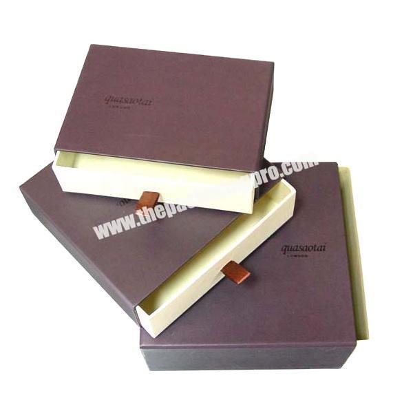 eco hard favor paper watch gift box logo ring wholesale with drawer