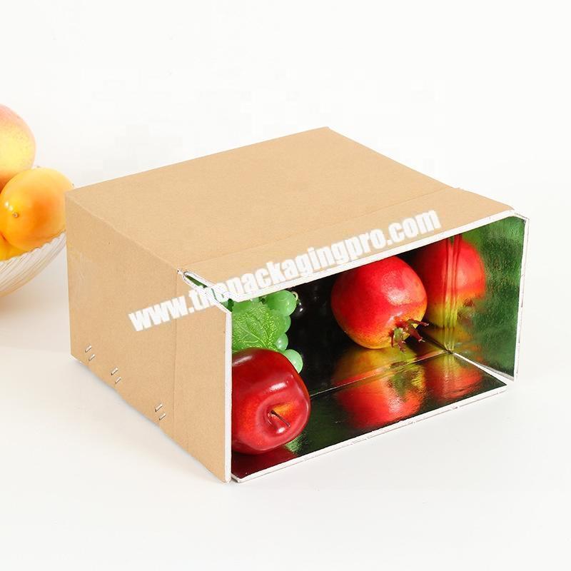 ECO stronger freezer carton frozen food tray box packaging with color printing