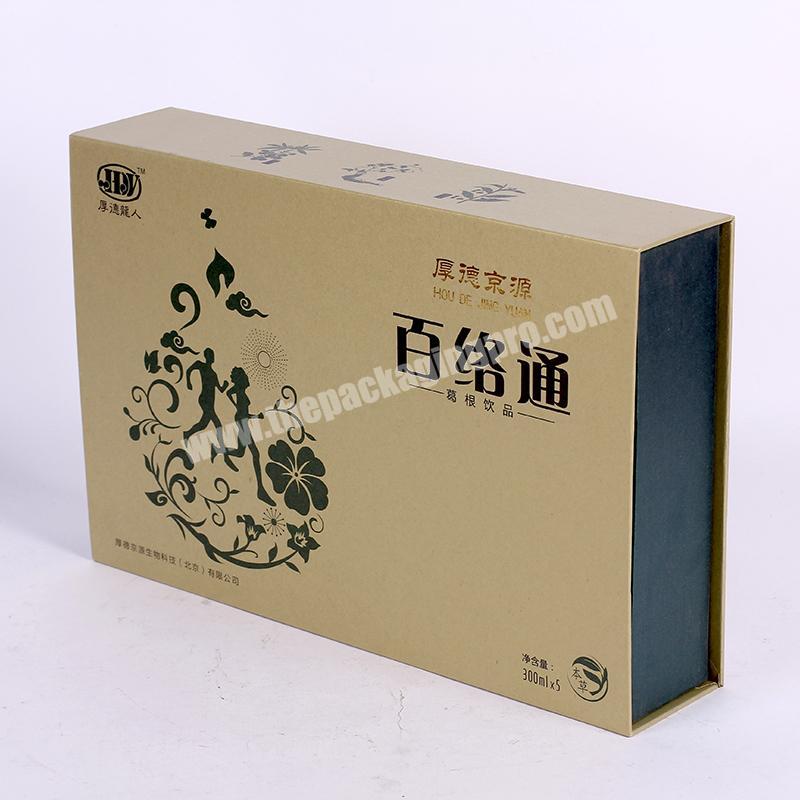 ecofriendly cardboard tea box packaging