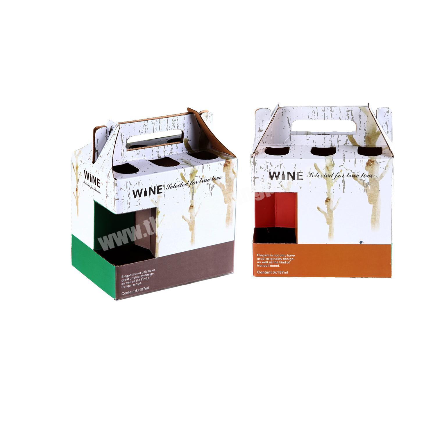 Ecofriendly color corrugated box eco-friendly triple carton e flute paper