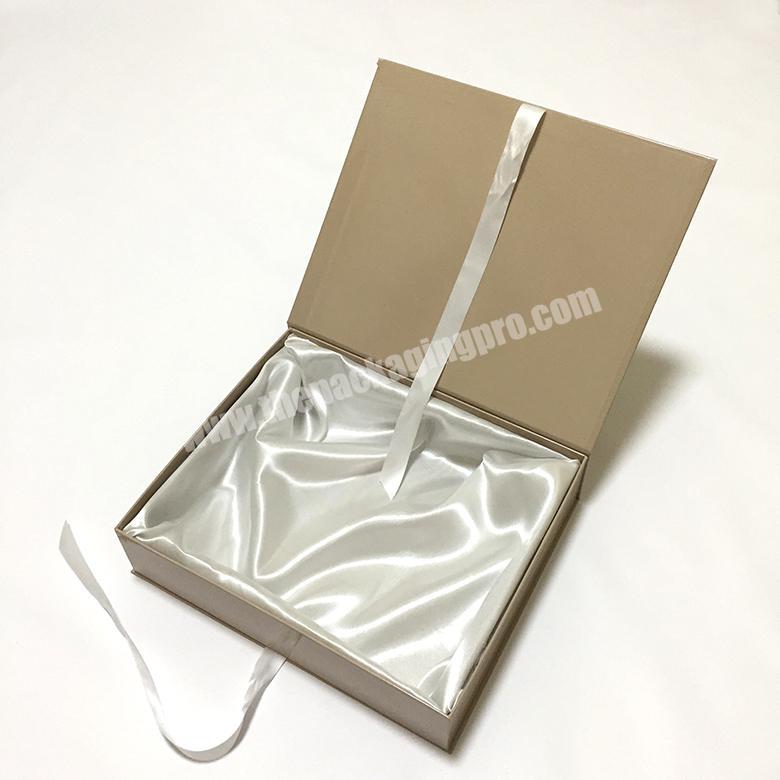 Elegant Custom printed hair extension folding paper box