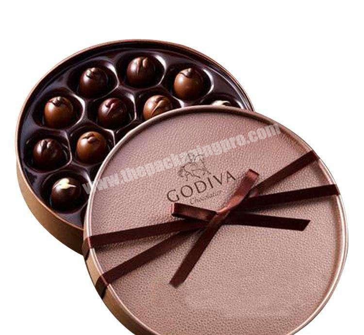 Elegant customized chocolate box packaging