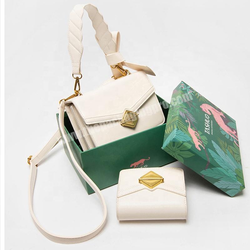 Elegant Decorative Cardboard Paper Packaging Handbags Hats Gift Box