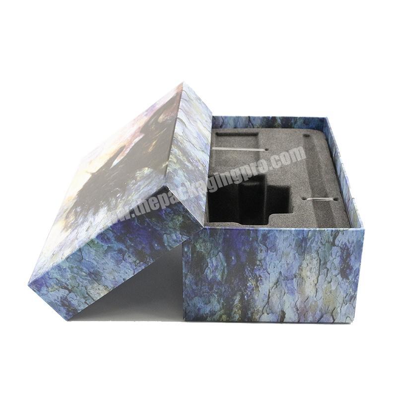 Elegant Design Luxury Packaging Cardboard Essential Oil Storage Gift Box With Inner Tray With Lid