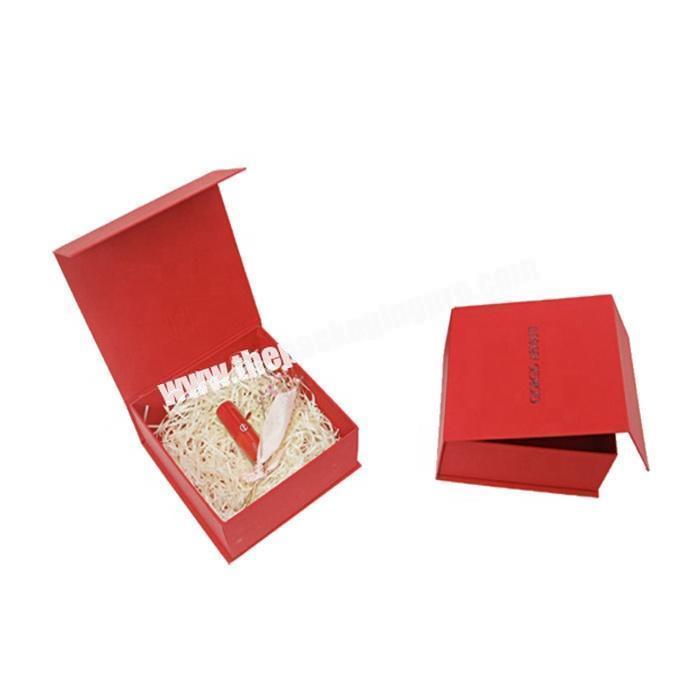 Elegant design paper cosmetic packaging gift box for essential oil