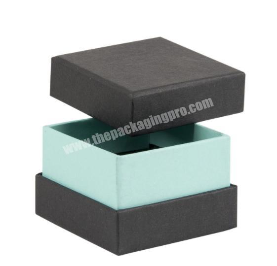 Elegant small cheap custom luxury paper cardboard ring boxes