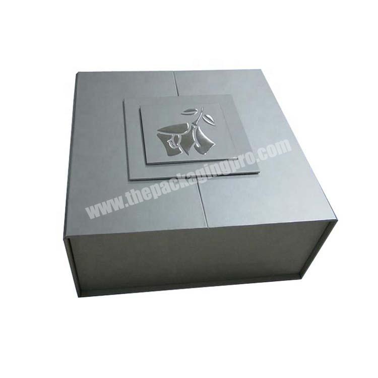 Empty paper storage cosmetic packaging make up box