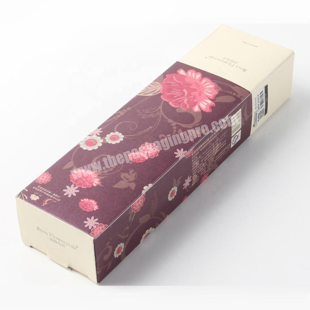 Empty Personal Care Cosmetic Skin Face Cream Paper Packaging Box in Bulk