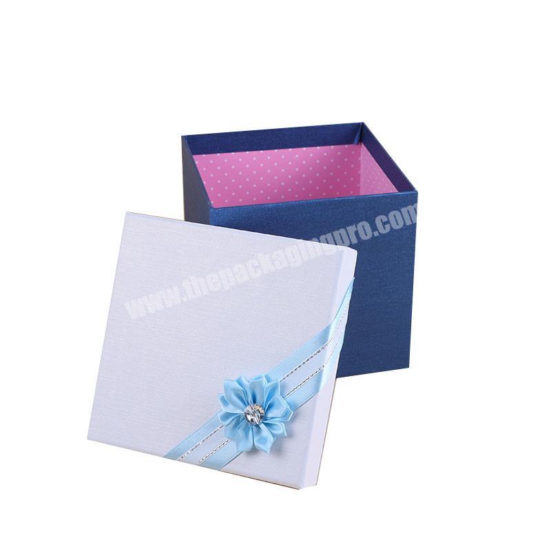 Engram Custom Logo Recycled Cardboard Packaging big Square Gift Boxes for toys craft clothes