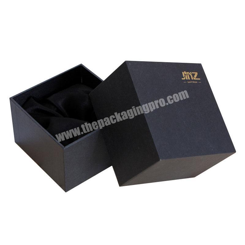Engram Custom paper packaging small black watch box luxury paper