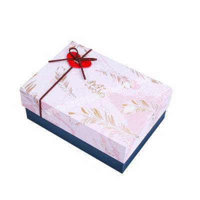 Engram White large cardboard packaging magnetic gift boxes with lid