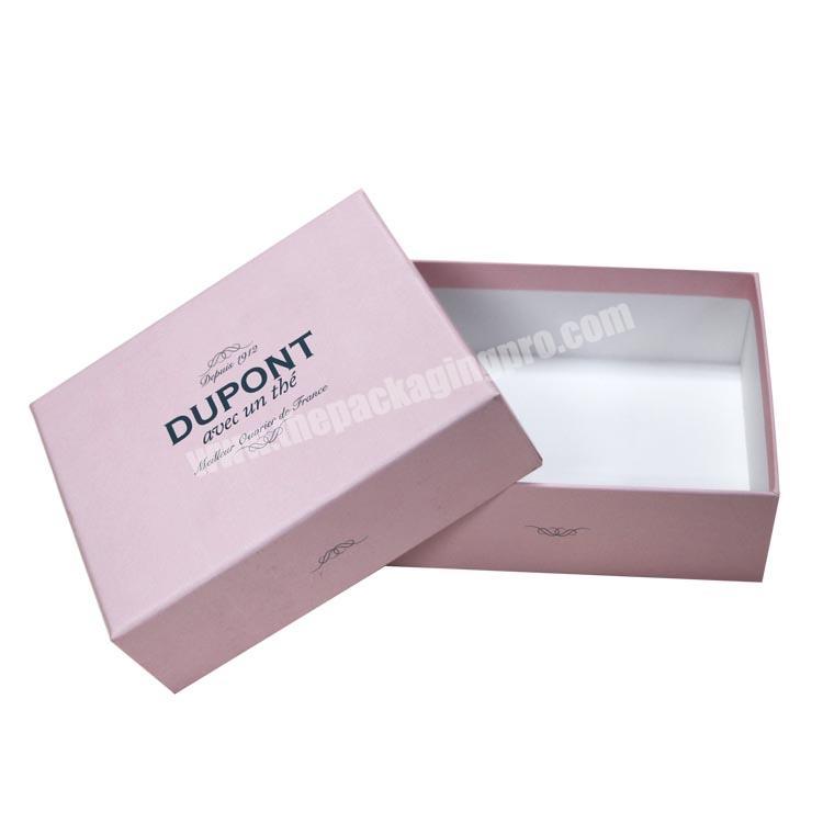 Environmentally Friendly Packaging Pink Paper Box