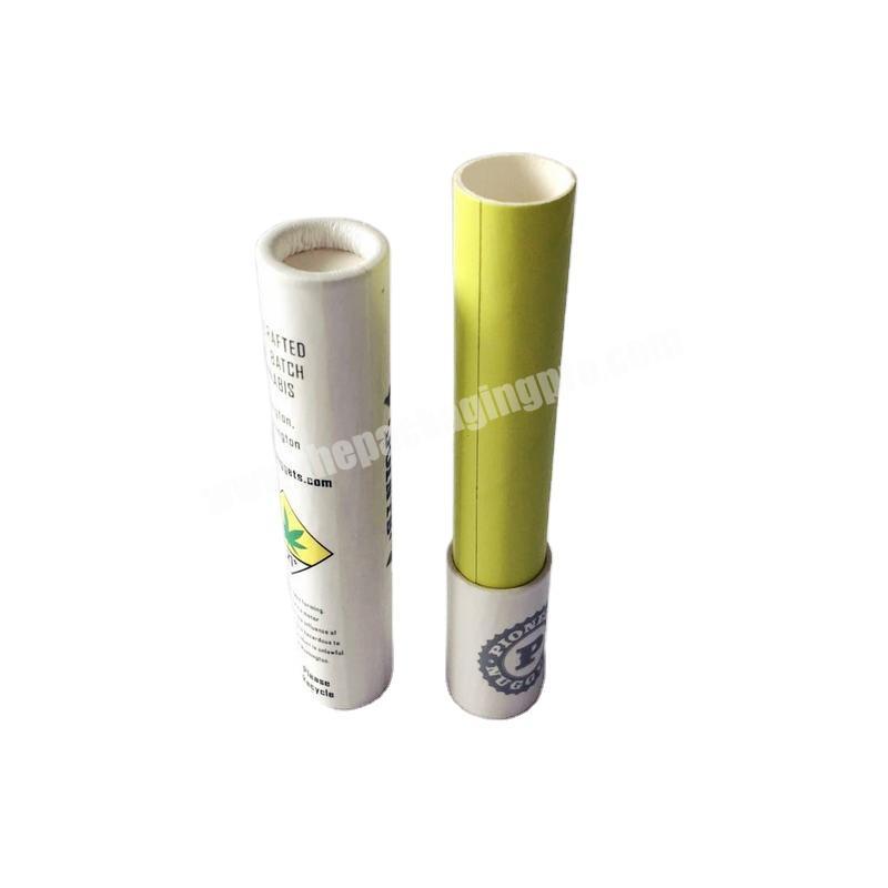 Environmentally friendly paper tube packaging for food and cosmetic packaging