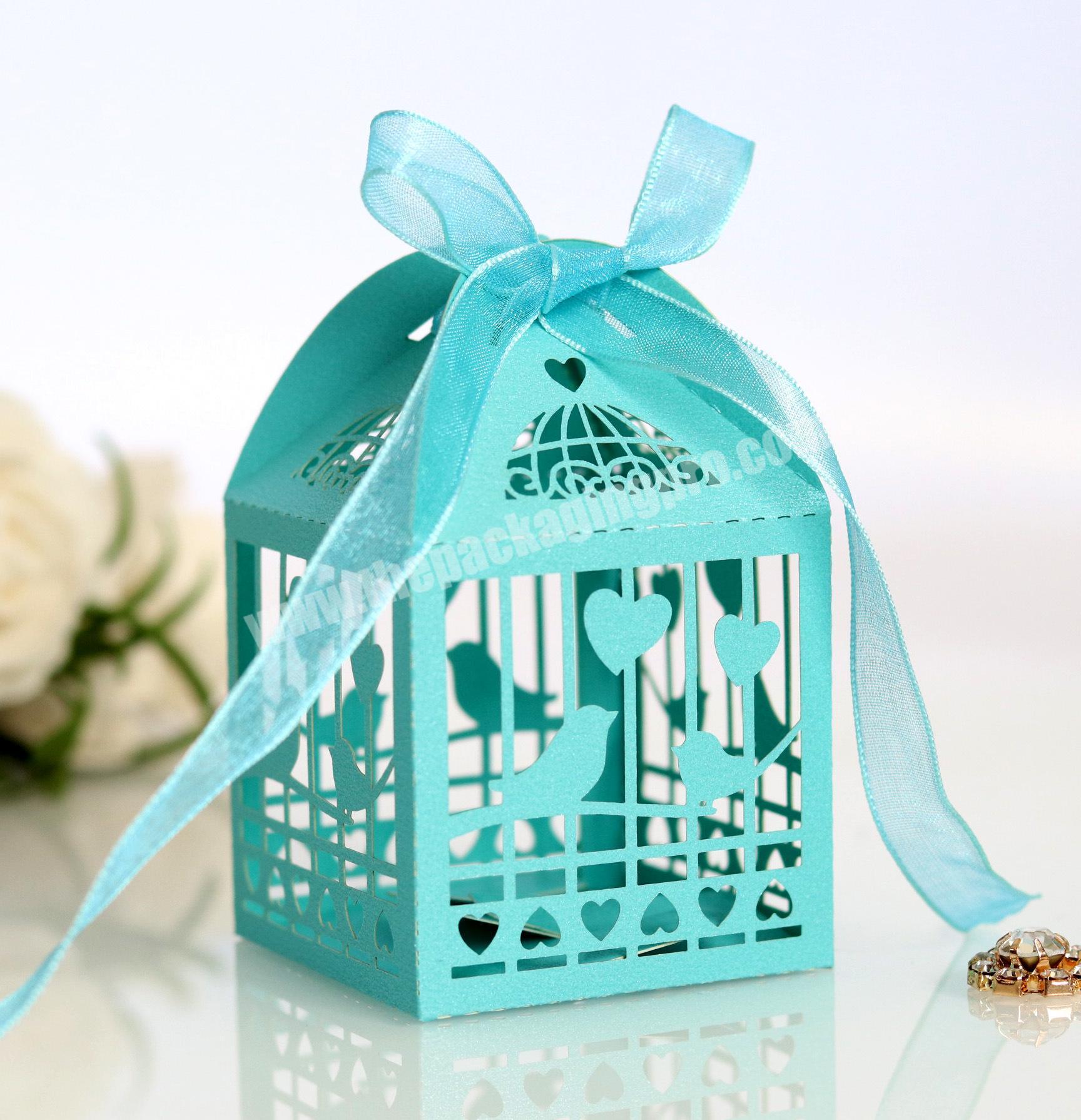 Environmentally friendly universal hollow gift box candy gift box wedding elegant candy box