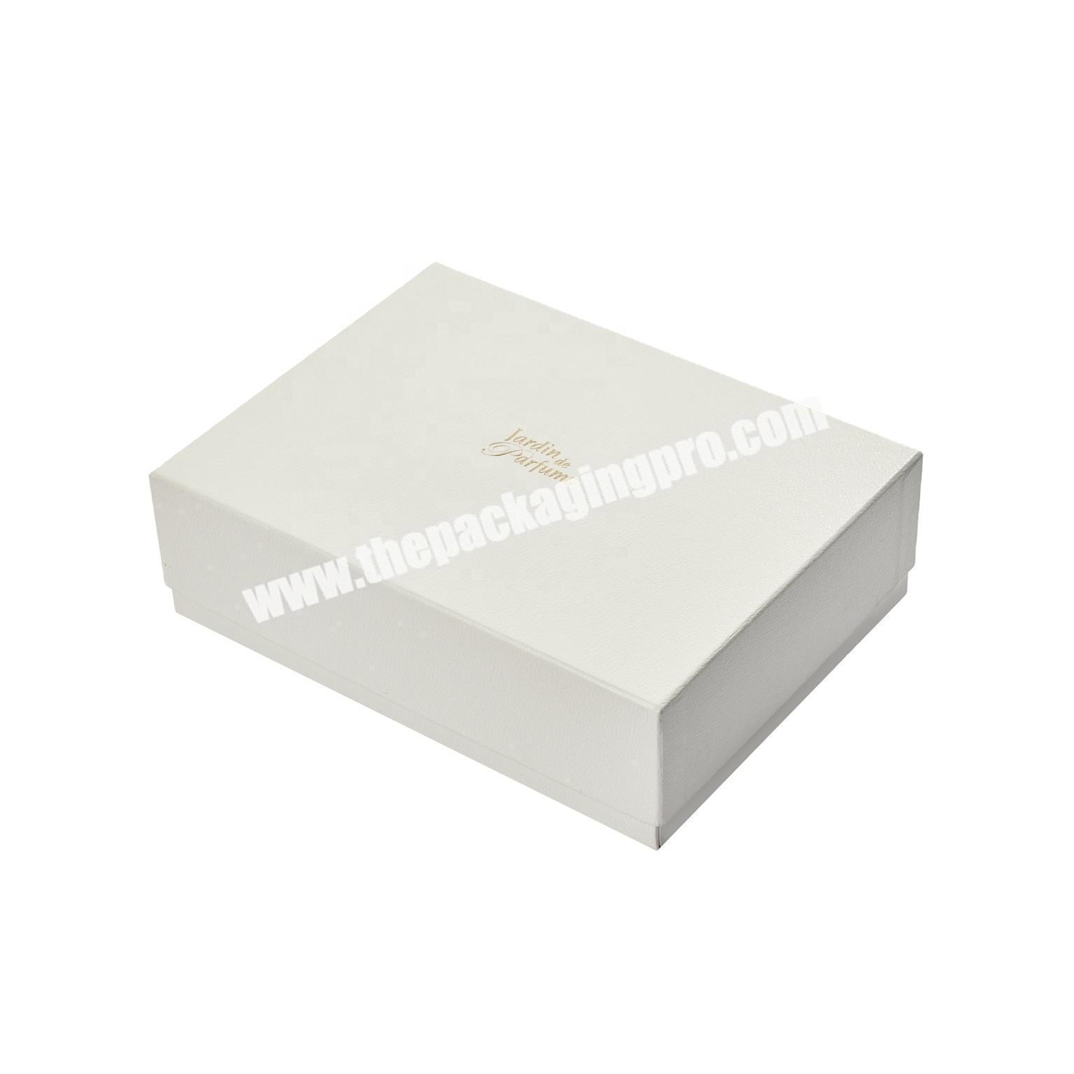 Exquisite Fashion JDP super White EVA Magnet Leather Case perfume display gift boxes
