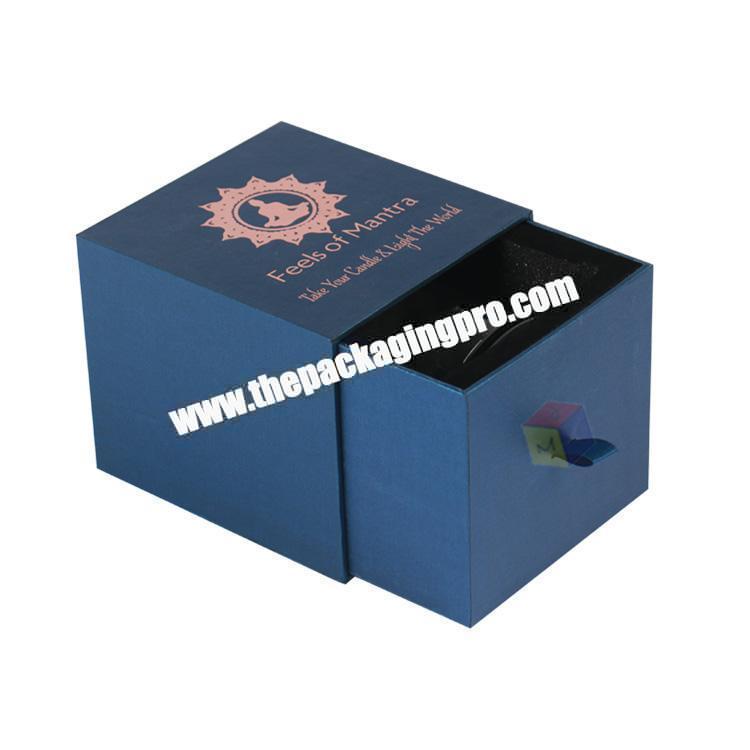 exquisite sliding lid candle jars packaging boxes