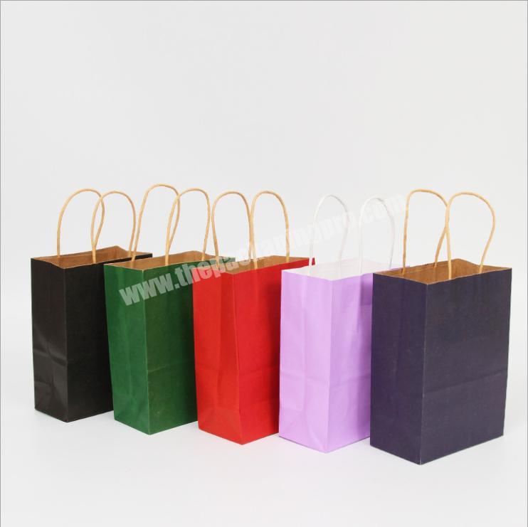 eyelash bag packaging custom printed paper bags recycle bag