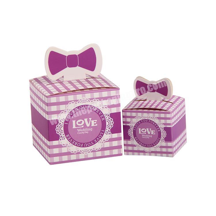 Fabulous Custom Special Shape Gift Packaging Wedding Favor Box
