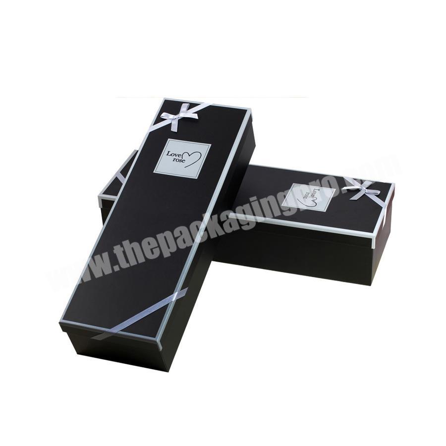 Factory best quality Design cardboard packaging luxe gift box