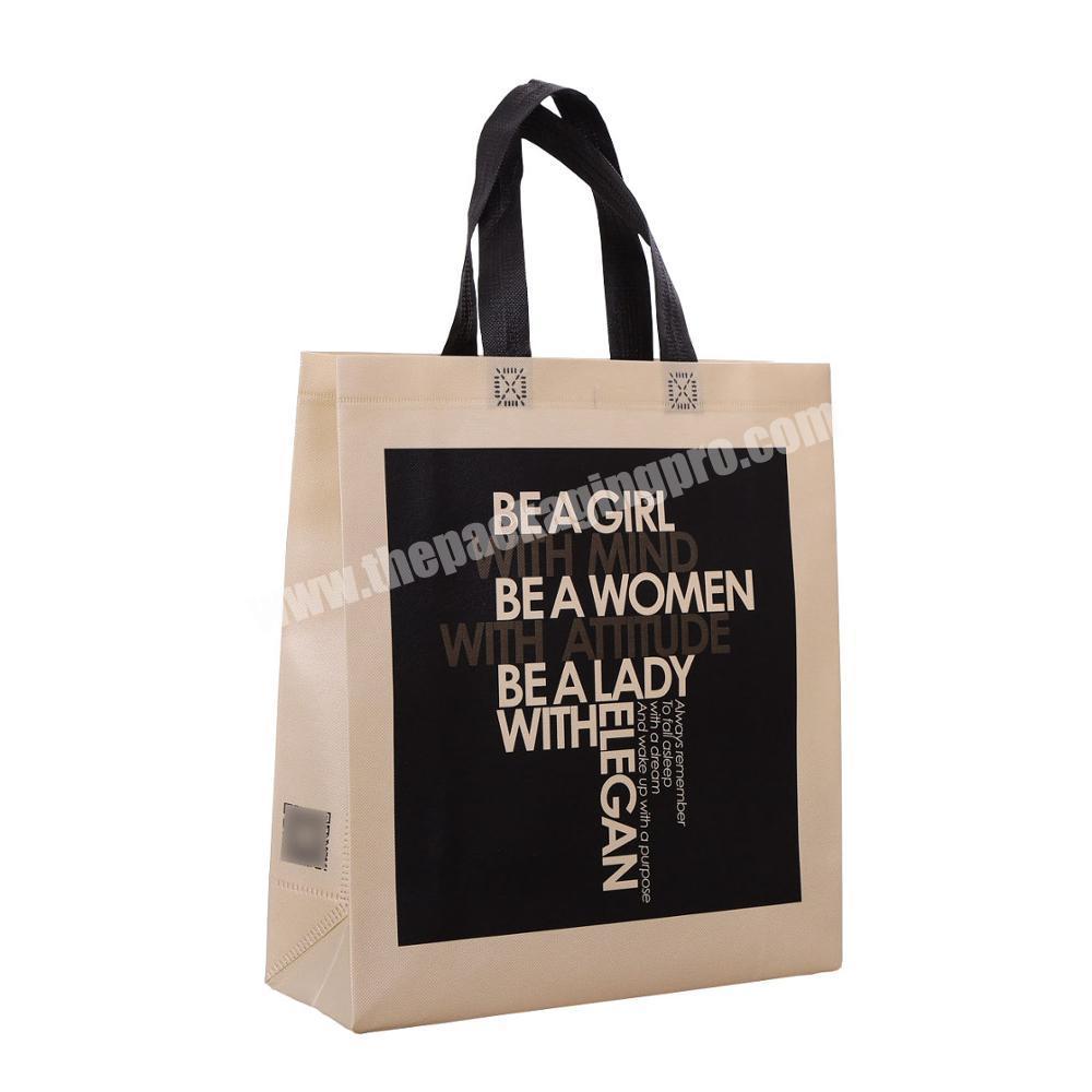 Factory Cheap Personalized Foldable Non Woven Gift Tote Bags with Low Price
