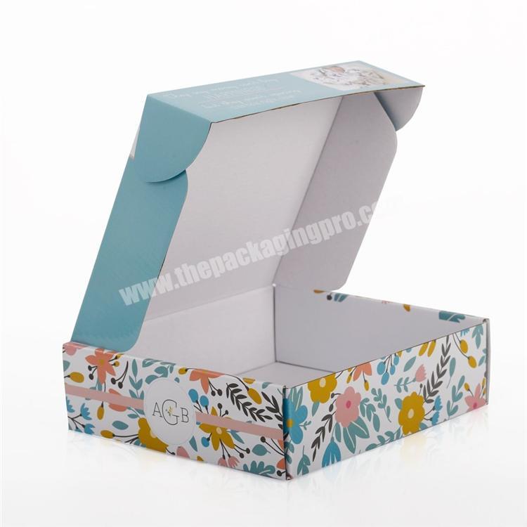 factory colorfulmatt lamination  paper folding gift box manufacturers