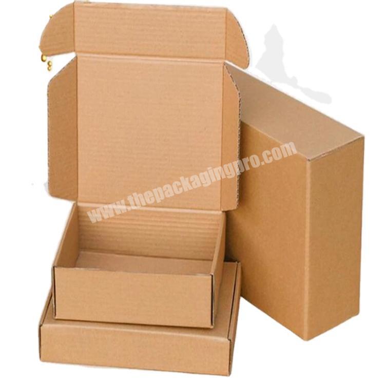 Factory corrugated Packaging Box Party Favor Supplies Handmade Soap Storage Carton Mail Paper Boxes