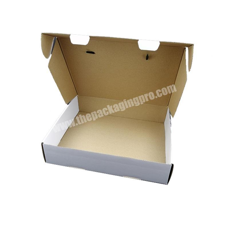 Factory Custom eco friendly china corrugated mail folding box template