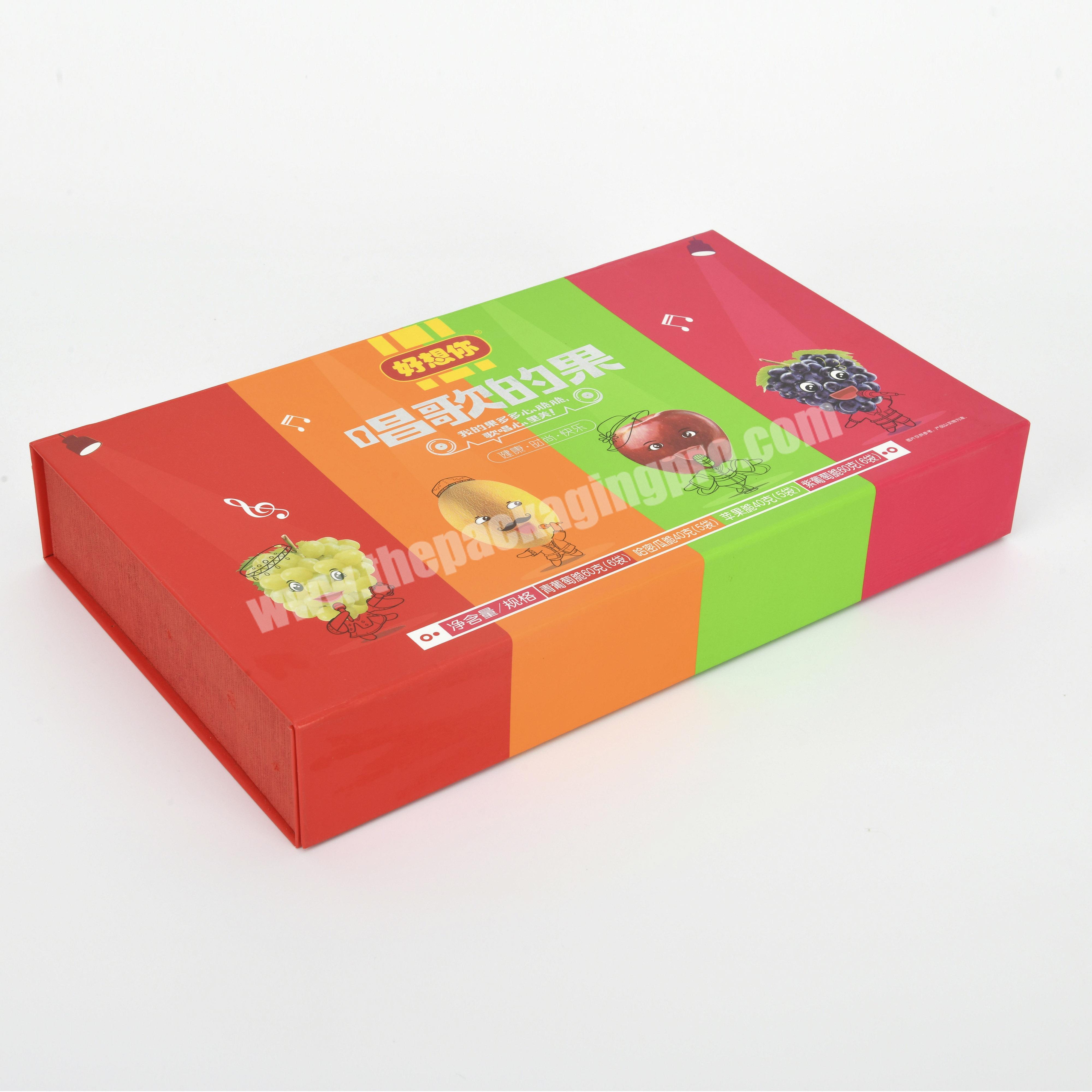 Factory Custom high Quality Fiber Food nut packaging corrugated cardboard paper box