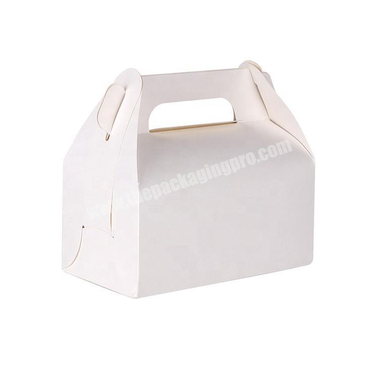 Factory Custom High Quality White Folding Gift Paper Box Wholesale
