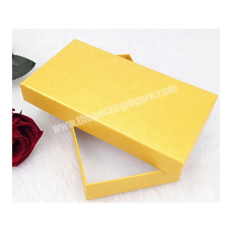Factory Custom Logo Two Pieces Socks Scarf Necktie Set Gift Box Wallet Package Fancy Paper Boxes For Shops