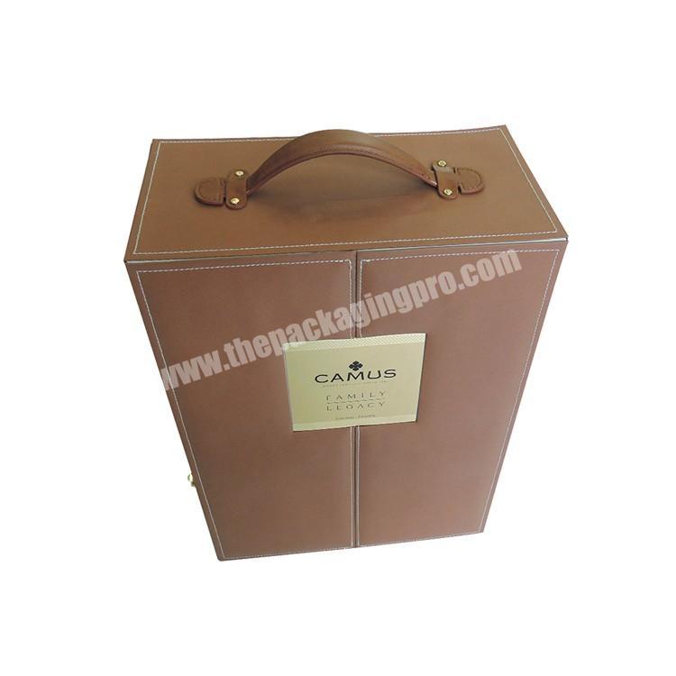 Factory Custom Luxury Packaging Gift Cardboard Wine Box With Magnetic Closure