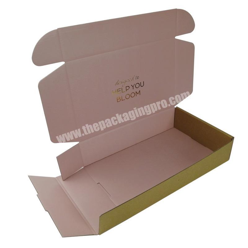 Factory Custom Packing Corrugated Carton Box with Color Printing