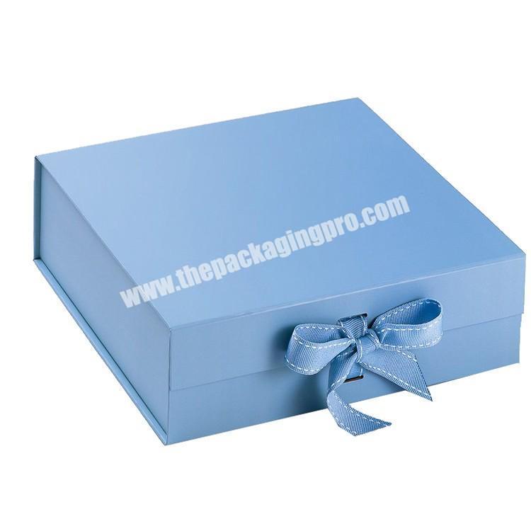 Factory Custom Printing Clothes Packaging Drawer Gift Box with Handle
