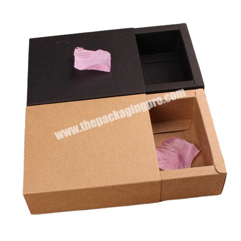 factory custom underwear drawer box custom sliding drawer box custom drawer box in low price